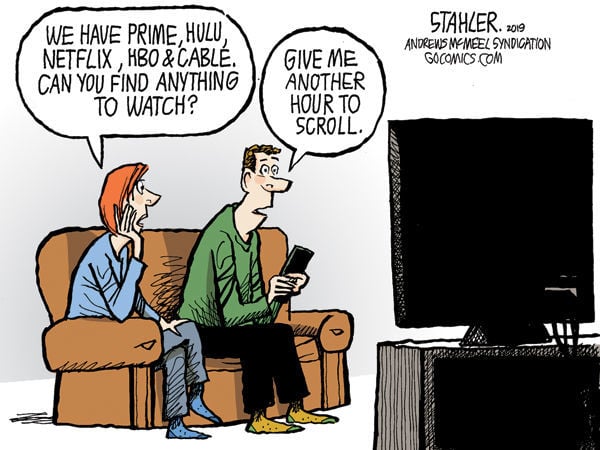 Cartoon: Nothing on TV